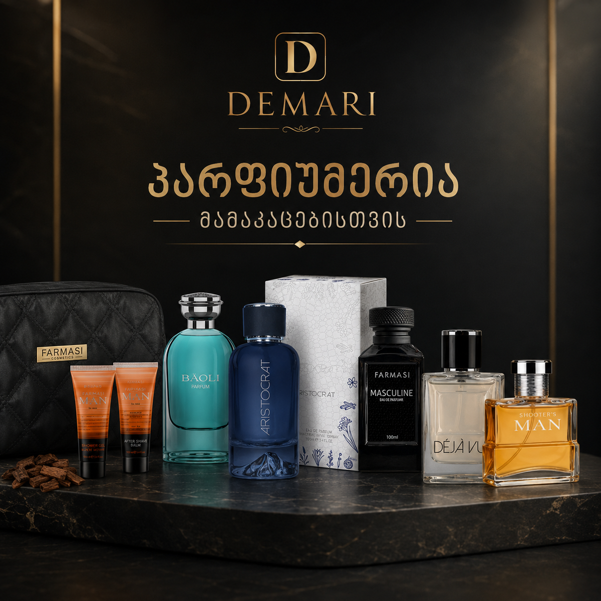 Farmasi Men's Perfumes – Fresh, Woody and Distinctive Fragrances