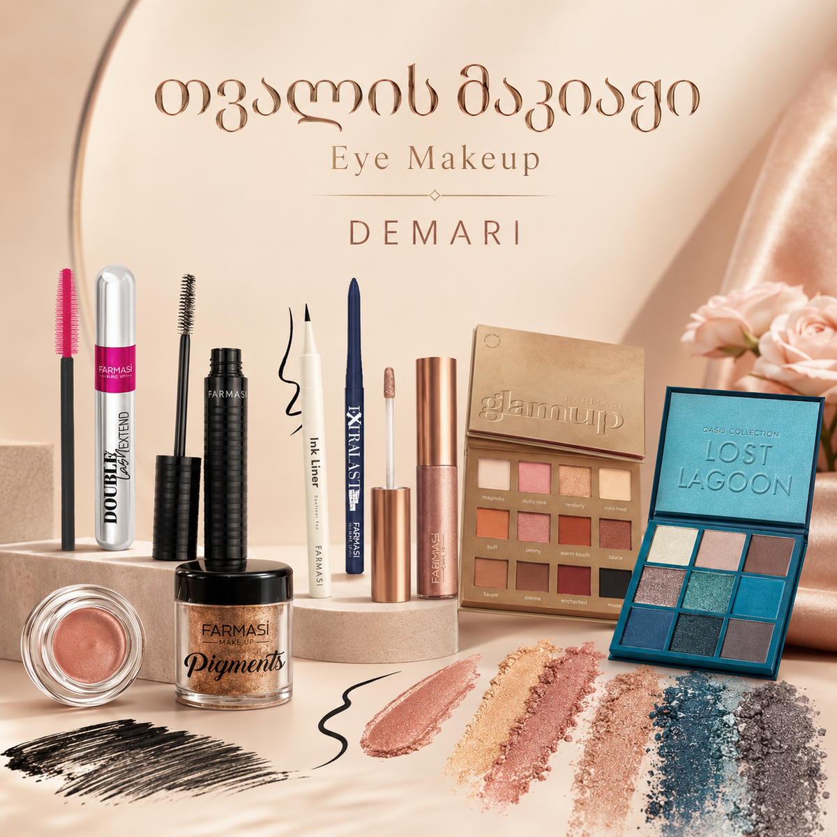 FARMASI Eye Makeup Collection | DEMARI