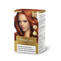 თმის ვეგანური საღებავი DELUXE HAIR 8.45