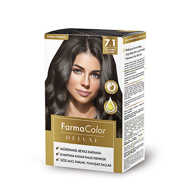 9000363 DELUXE HAIR 7.1 ვეგანური თმის საღებავი
