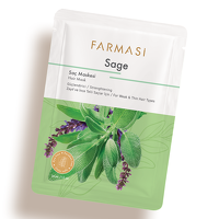 Farmasi SAGE Hair Mask თმის ბზინვარების ნიღაბი — სალბის ექსტრაქტი, აბრეშუმისებრი სირბილე და ფერის შენარჩუნება 30 მლ