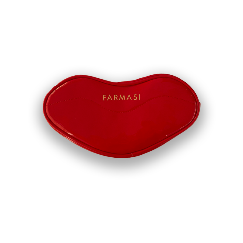 9001229 ბრენდირებული კოსმეტიკური ჩანთა RED LIP