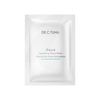 DR. C. TUNA AQUA დამატენიანებელი და აღმდგენი ქაღალდის სახის ნიღაბი