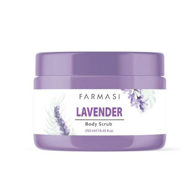 Lavender სხეულის სკრაბი