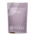 NUTRIPLUS COLLAGEN ხსნადი ნუტრი ყავა 100 გ კოლაგენით, ვარდკაჭაჭით და ნატურალური ყავის მარცვლებისგან მიღებული ხსნადი ყავით.