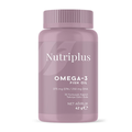 NUTRIPLUS OMEGA-3 თევზის ზეთი EPA და DHA-თი