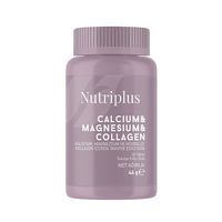 Nutriplus CALCIUM & MAGNESIUM & COLLAGEN ძვლების, სახსრების და კბილების სრული დაცვა — კალციუმი, მაგნიუმი და II ტიპის კოლაგენი 30 აბი